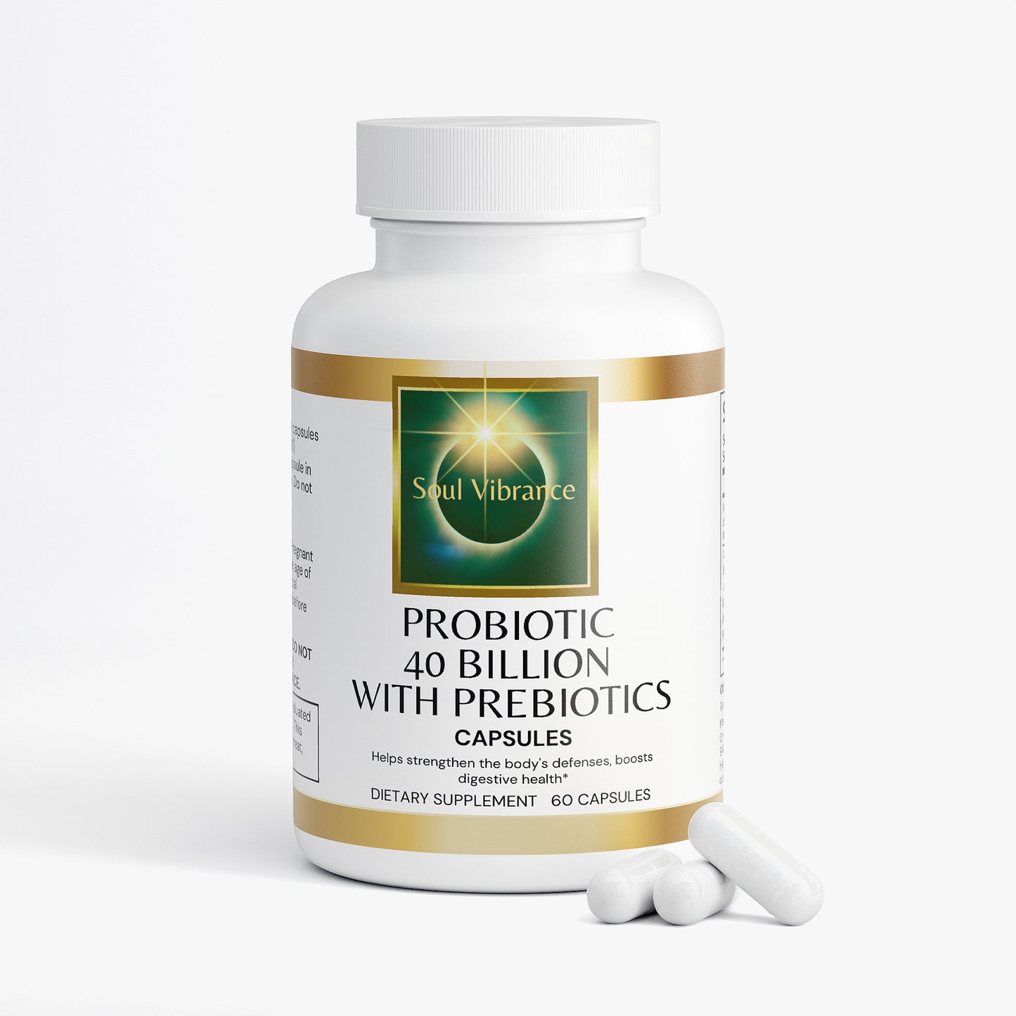 Probiotic 40 Billion with Prebiotics