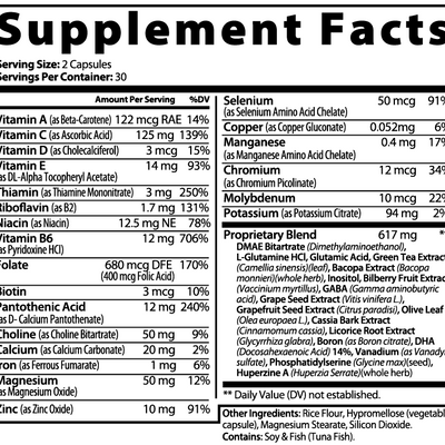 Nootropic Brain & Focus Formula