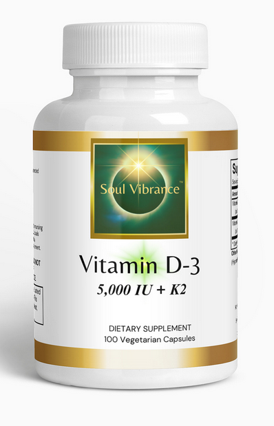 Vitamin D-3 5000 IU + K2 (CAPSULES)