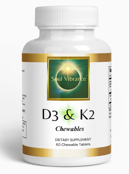 Vitamin D3 & Vitamin K2 Chewables