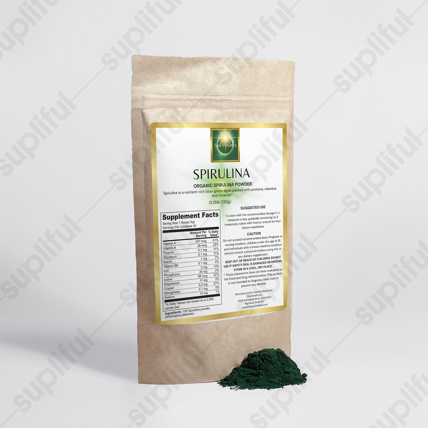 Organic Spirulina Powder